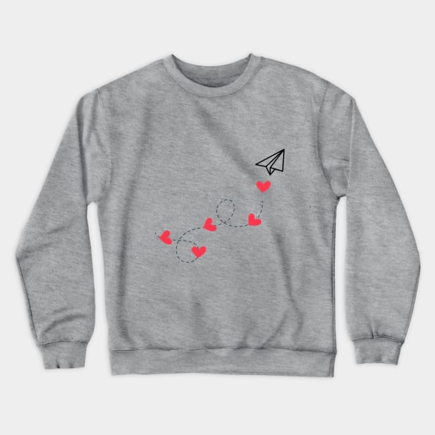 Sending My Love Crewneck Sweatshirt by LLLTees